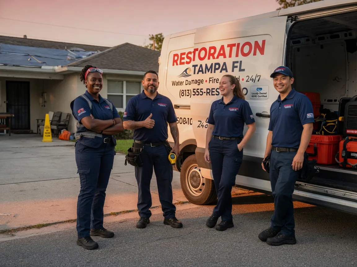 Water Damage Restoration company in Martinsville, IN